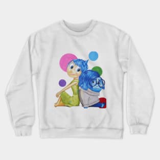 Joy and Sadness Crewneck Sweatshirt